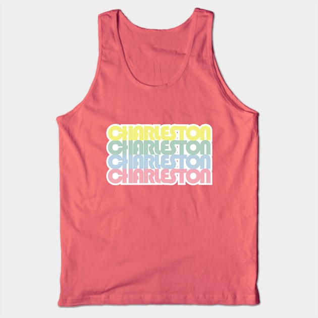 Rainbow Row Tank Top by TMD Creative Studio